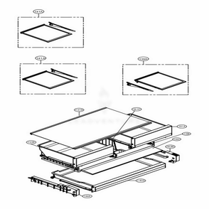 Refrigerator Parts Diagram and Parts List for LFCS28768S ASTCNA2 LG Refrigerator