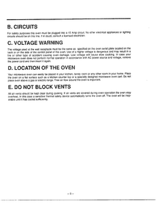 Installations Page 2 Diagram and Parts List for MA-1554M  LG Microwave