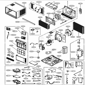 Part Location Diagram of 3041A10050Z LG BASE ASSEMBLY,SINGLE