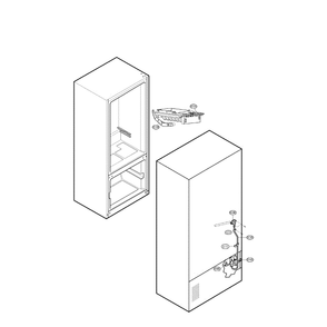 Water And Ice Maker Diagram and Parts List for LFC21776ST 00 LG Refrigerator