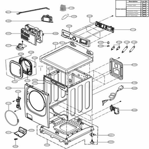 Part Location Diagram of AGL73077924 LG PANEL ASSEMBLY,CONTROL
