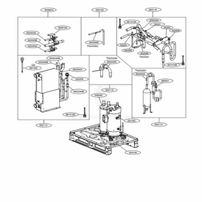 Part Location Diagram of 5224A20002H LG Strainer