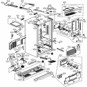 Part Location Diagram of ADH73230401 LG DRIER ASSEMBLY