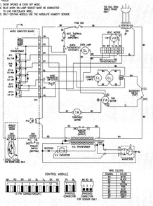 Wiring Diagram Diagram and Parts List for MV-1735W  LG Microwave