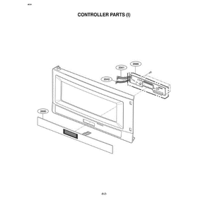 Section 5 Diagram and Parts List for LMVM1935SB AB1ELGA LG Microwave Oven Combo