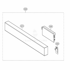 Part Location Diagram of EBR80232401 LG PCB ASSEMBLY,DISPLAY