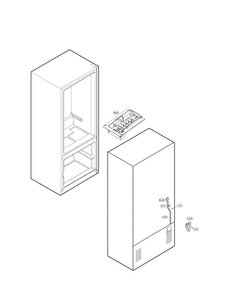 Water And Icemaker Parts Diagram and Parts List for LFC20760SW 06 LG Refrigerator