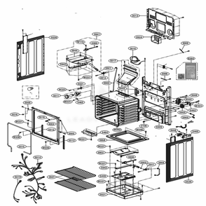 Part Location Diagram of AGM73069214 LG PARTS Assembly