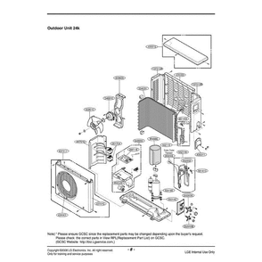 Part Location Diagram of 4681A20028Y LG MOTOR ASSEMBLY,AC