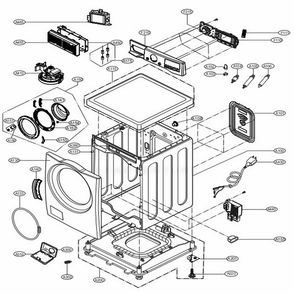 Part Location Diagram of MAZ65884103 LG BRACKET,HINGE