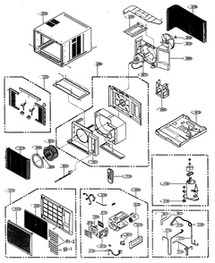 Part Location Diagram of 5416A20003J LG Compressor