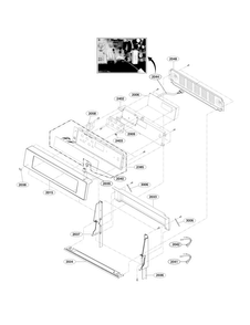 Part Location Diagram of 6620K00015A LG SOCKET,POWER