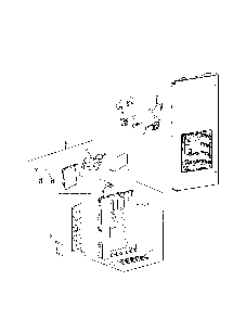 Dispenser Parts Diagram and Parts List for LFX31925ST 00 LG Refrigerator