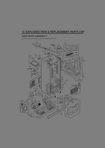 Part Location Diagram of 5421JJ1003W LG EVAPORATOR ASSEMBLY