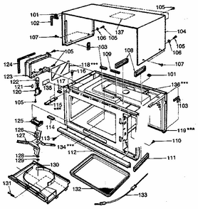 Part Location Diagram of 500301 LG Lock washer