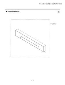 Panel Assembly Diagram and Parts List for LDFC2423V APZEEUS LG Dishwasher