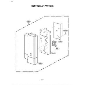 Section 6 Diagram and Parts List for LMVM1935SB AB1ELGA LG Microwave Oven Combo