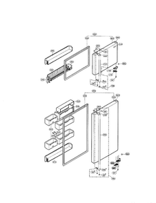 Part Location Diagram of 5006JJ3007D LG Cap,Handle