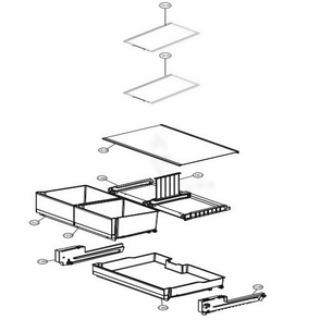 Refrigerator Parts Diagram and Parts List for LRDCS2603S ASTCNA0 LG Refrigerator