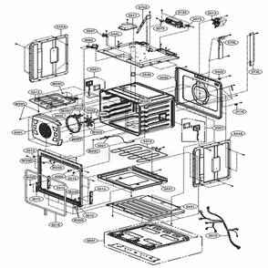 Part Location Diagram of MEV40415402 LG INSULATOR