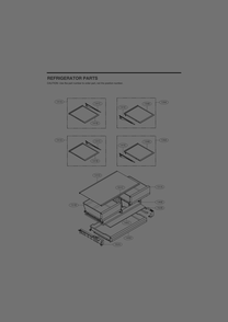 Refrigerator Parts Diagram and Parts List for GR-F298NSSH ASTCNA2 LG Refrigerator