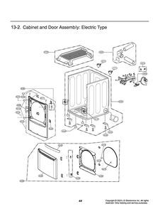 Part Location Diagram of AEJ33026611 LG HOLDER ASSEMBLY