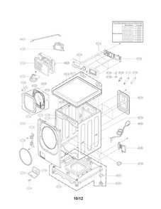 Part Location Diagram of AGL55862025 LG PANEL ASSEMBLY,CONTROL