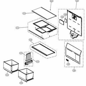 Part Location Diagram of ACQ90063003 LG COVER ASSEMBLY,TRAY