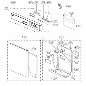 Part Location Diagram of 4000FD4268A LG SCREW,CUSTOMIZED