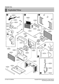 Part Location Diagram of MDX64671903 LG GRILLE,FRONT