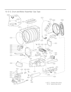 Part Location Diagram of AGB72909801 LG NOZZLE ASSEMBLY