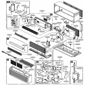 Part Location Diagram of ABQ74185202 LG CASE ASSEMBLY,CONTROL