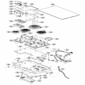 Part Location Diagram of EAD62030401 LG HARNESS,SINGLE
