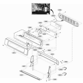 Part Location Diagram of ACM70891106 LG CONTROLLER ASSEMBLY,SUB