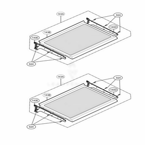 Refrigerator Parts Diagram and Parts List for 72123 ASTCSE0 LG Refrigerator