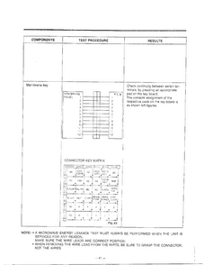 Component Test Procedure Page 6 Diagram and Parts List for MH-1355M  LG Microwave