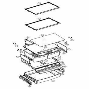 Refrigerator Parts Diagram and Parts List for LBC24360ST ASTCNA2 LG Refrigerator