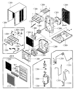 Part Location Diagram of 3720A20167A LG Panel,Control