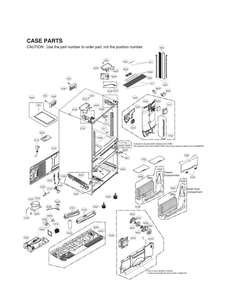 Part Location Diagram of EBR84433511 LG PCB ASSEMBLY,MAIN