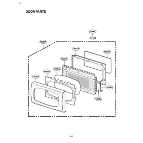 Section 3 Diagram and Parts List for LMA1560SB CBKELGA LG Microwave Oven Combo