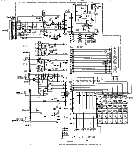 Circuit Board Schematic Diagram Diagram and Parts List for MH-1353M  LG Microwave