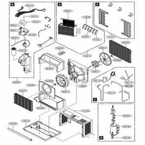 Part Location Diagram of ABQ73982015 LG CASE ASSEMBLY,CONTROL