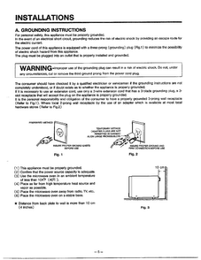 Installations Diagram and Parts List for MA-880MW  LG Microwave