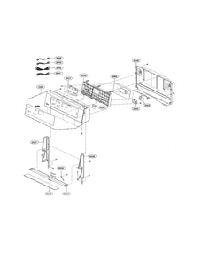 Controller Diagram and Parts List for LRE3027ST  LG Range