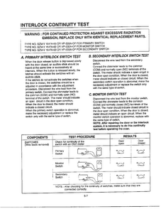 Service Information Page 7 Diagram and Parts List for MA-1905W  LG Microwave