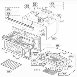 Part Location Diagram of 4930W1A026C LG HOLDER,COOK AUXILIARY