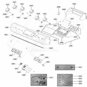 Part Location Diagram of AGL75512518 LG PANEL ASSEMBLY,FRONT