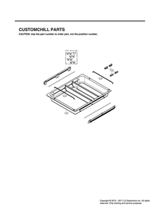 Customchill Parts Diagram and Parts List for GR-L31GHSJM ASTCNA1 LG Refrigerator