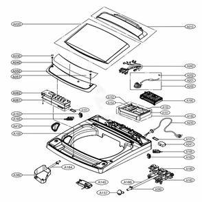 Part Location Diagram of AGB73292407 LG NOZZLE ASSEMBLY