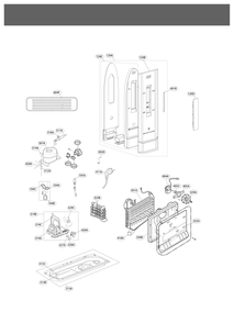 Diagram 1 Diagram and Parts List for GC-B379SLC APZCNA0 LG Refrigerator